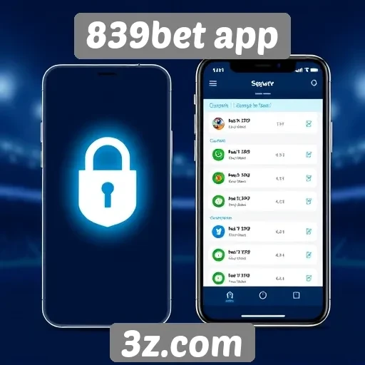 Segurança de dados no 839bet app é garantida